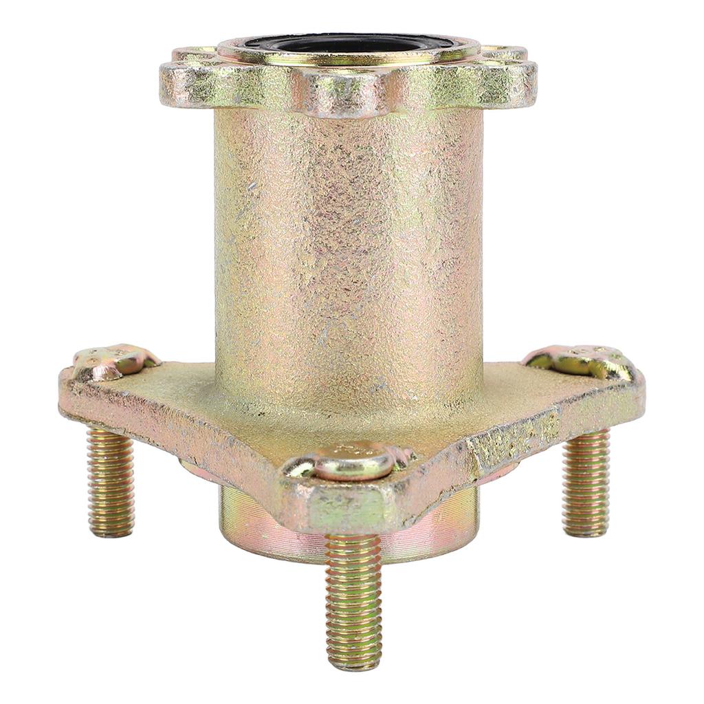 17mm Front Disc Brake Wheel Rim Hub 3 Stud Front Disc Steel Alloy Wheel Rim Hub for 110cc 125cc Quad Dirt Bike ATV