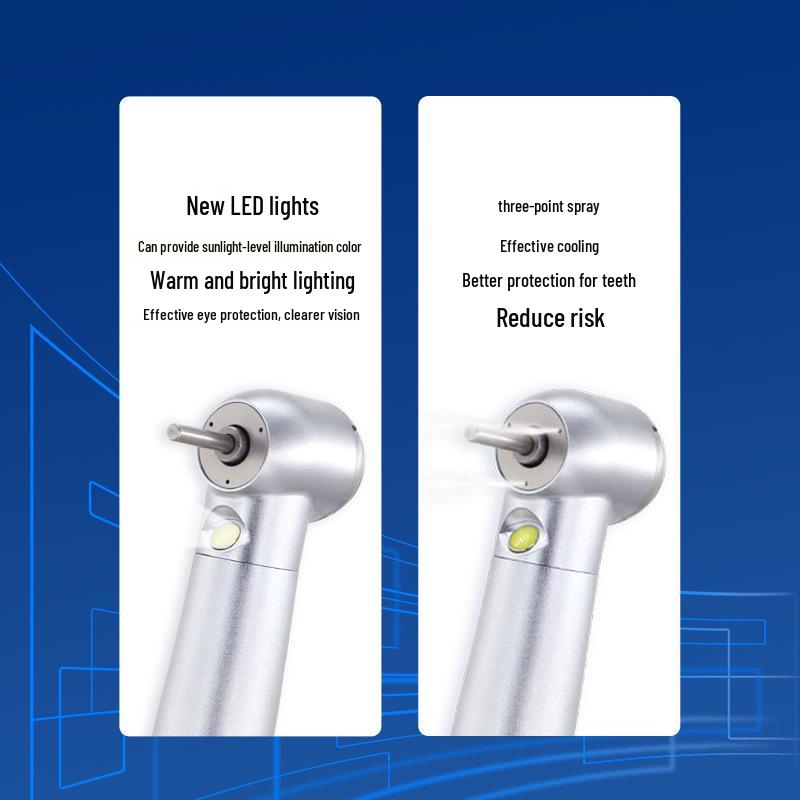 Стоматологический наконечник NSK PANA MAX высокоскоростной с подсветкой и четырехточечным спреем