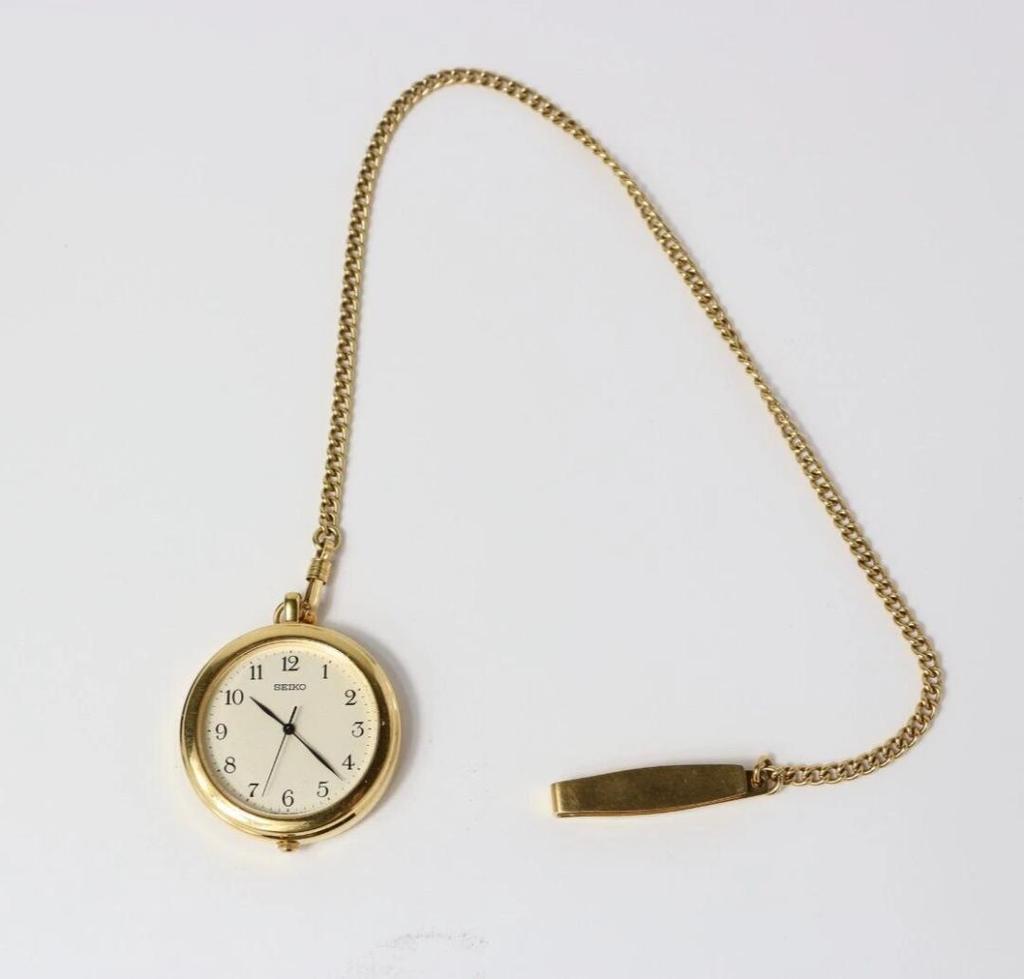 [Б/У] SEIKO 7N01-9A00 Винтажные карманные часы