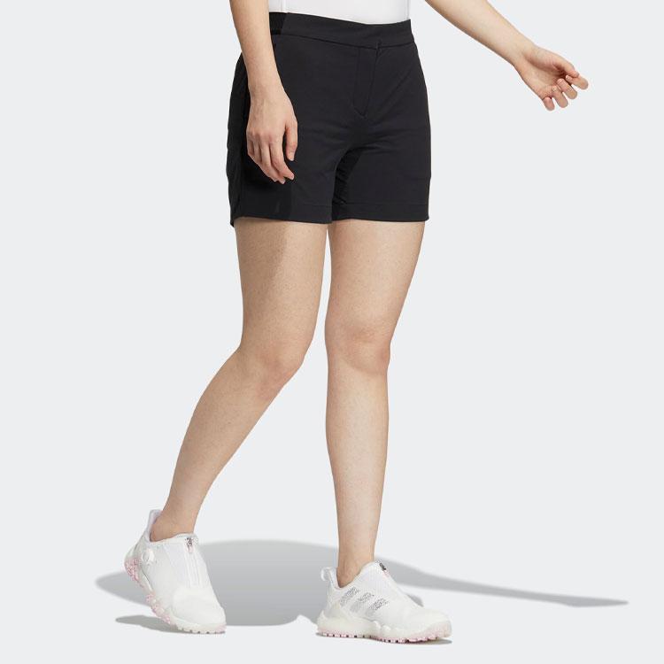 adidas Логотип Прямые стандартные шорты женские шорты черные HT0069