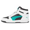 Кроссовки для баскетбола Rebound Layup, высокие, унисекс, White Spectra Green, повседневные, 369573-26