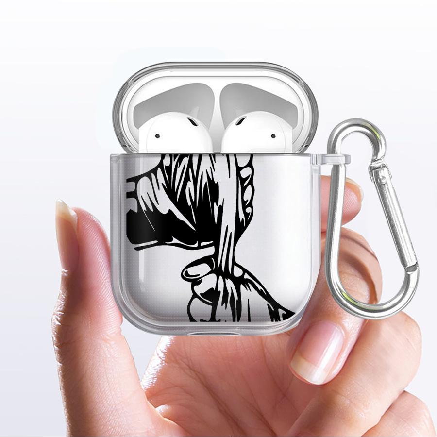 Чехол для Airpods Pro 3 4 1 Pro2 Pro3 2 Прозрачный Чехол для Наушников Обложка Боксер Повязка Арт