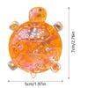 Glitter Turtle Shape Squeeze  Stress-relieving Fingertip Sensory Anti Stress Sensory Fidget Turtle Decompressions