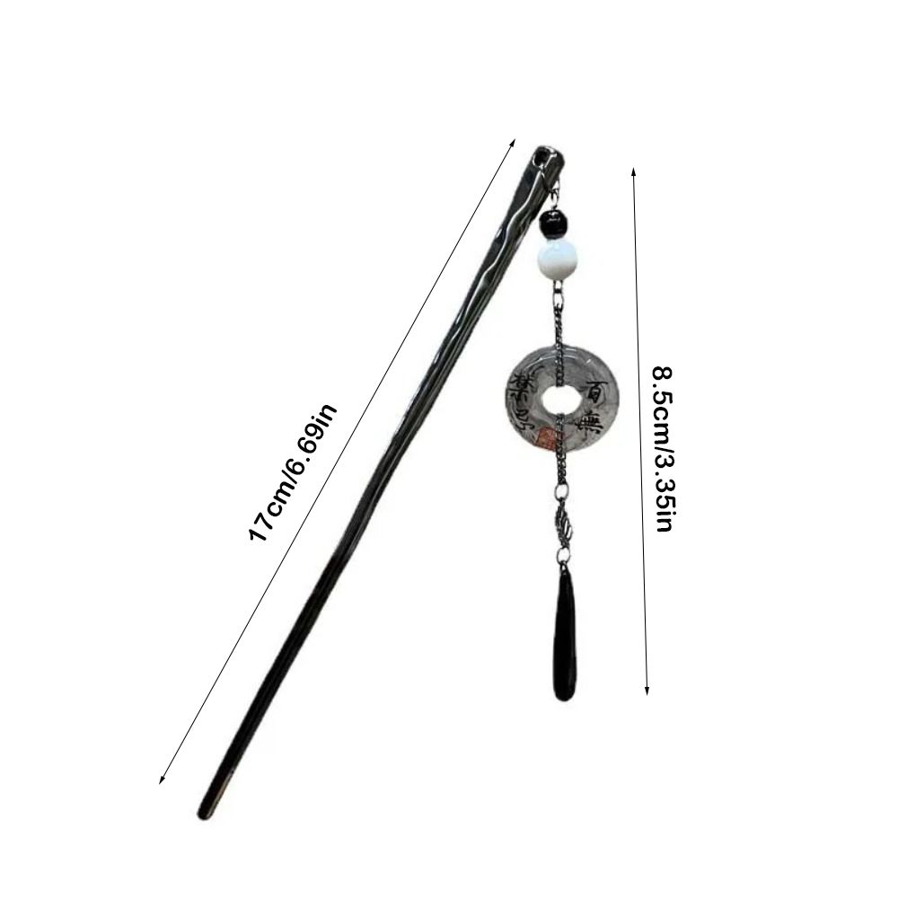 Vintage Hanfu Chopstick Hair Sticks Chinese Style Hair Accessories 2024 New Tassel Hair Stick