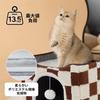 Кошка Кошка Кошка с Игрушкой Милая и Стильная Кошка для Кошек и Мелких Домашних Животных Дом, Кровать, Дом, Квадратный, Складной, Экономия Места, Нескользящий, Мяч,