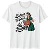 Behind Every Great Unisex Pile Of Laundry Sarcastic Retro TShirt