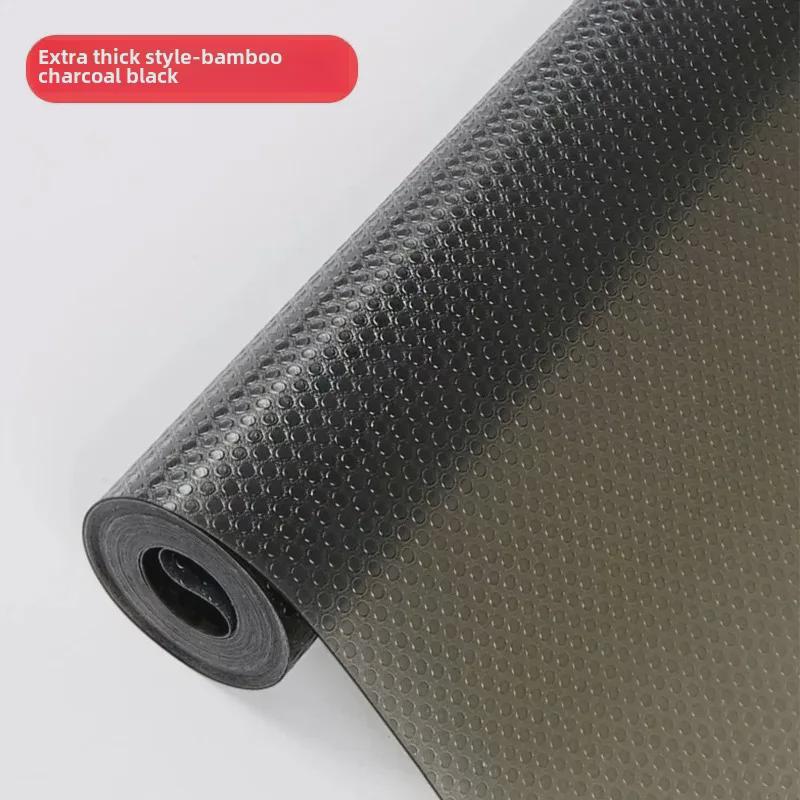 Коврик из японского бамбукового угля, нескользящий, водонепроницаемый, маслостойкий EVA для столешниц и шкафов