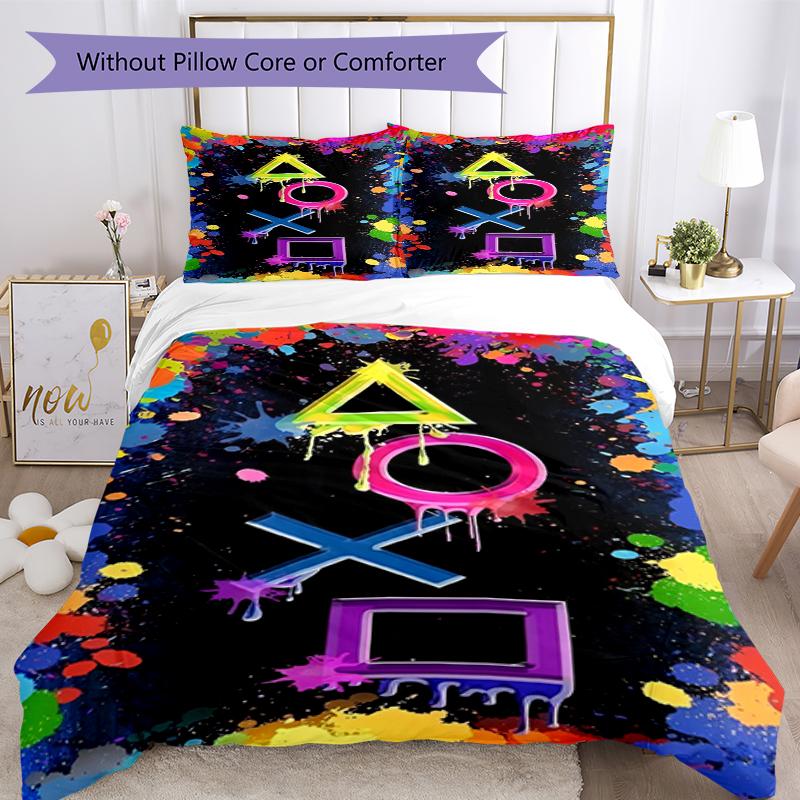3pcs Octonauts Bedding Set Duvet Cover Closure Includes 1 Duvet Cover & 2 Pillowcases, Soft and Comfortable for All Seasons.