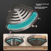 Baihan Triangle Shelf, Bathroom Storage Rack, No Drilling Required, Wall-Mounted Hooks, Toilet Washroom Washbasin Corner Shelf