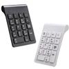 2.4G Portable Wireless Ultra-Thin Numeric Keypad 18 Keys Number Pad Digital Keyboard