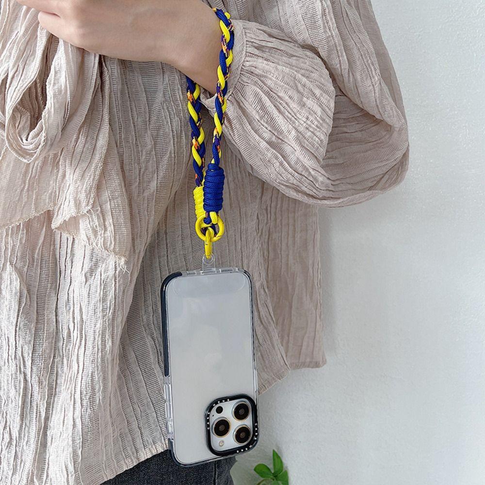 Нейлоновый шнурок против потери, брелок, ремешки на запястье для телефона, универсальный шнурок для мобильного телефона