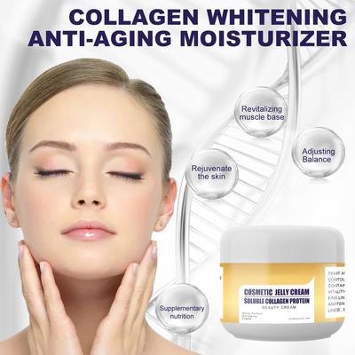 Коллагеновый крем, укрепляющий кожу, алоэ вера, увлажнение и восстановление кожи.