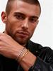 Men's Figaro Chain Bracelets,5.5mm Width Stainless Steel NK Chain Wristband,Hiphop Punk Jewelry Gift for Him