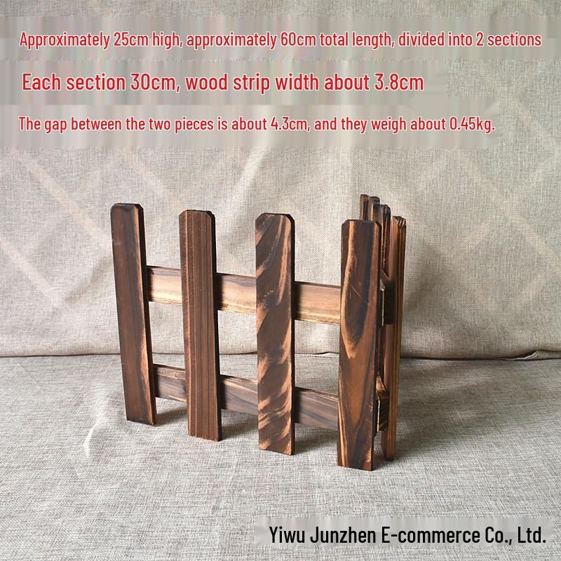 Деревянный штакетник Праздничное украшение для внутреннего и наружного использования