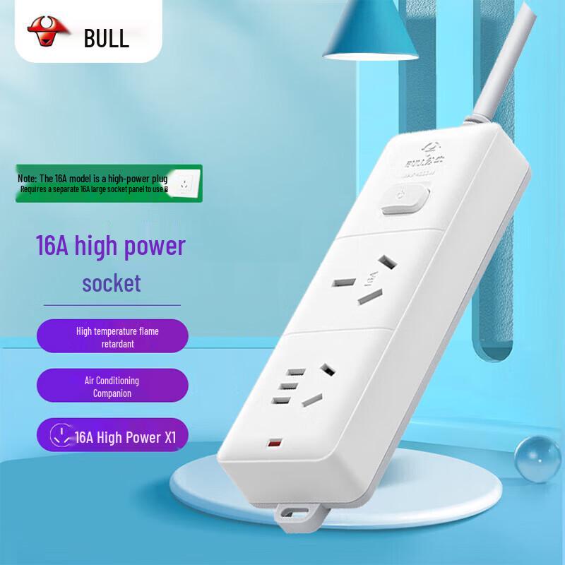 Bull 16A Air Conditioner Power Strip