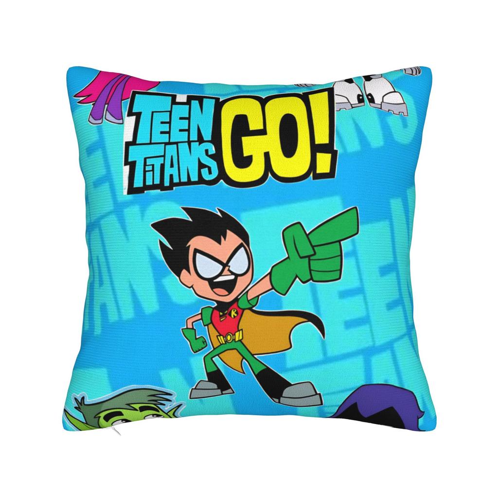 Подушки с принтом Подушки Teen Titans Go Beast Boy Постельное белье Чехол для подушки Декор Подушка для дивана Чехол Разные размеры