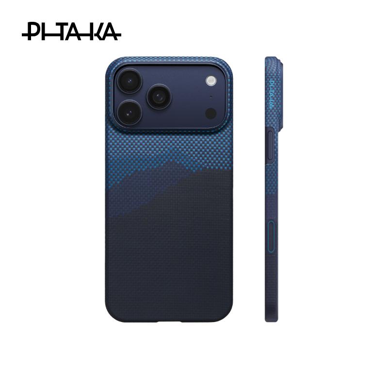 Чехол Pitaka из углеродного волокна для iPhone 17 Pro Max Чехол с задней крышкой для беспроводной зарядки для iPhone 17 Pro