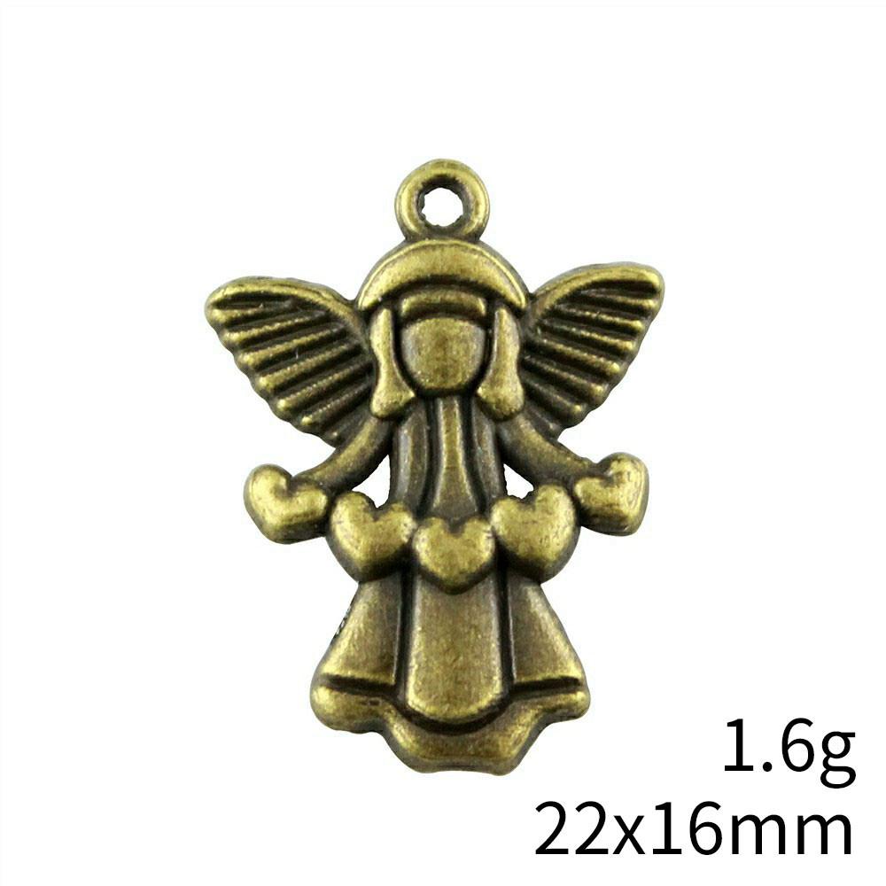 Ожерелье с подвесками «Назад в школу» Подвеска с подвесками в виде ангела Сувенирные подвески для браслетов