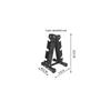 HGYM A-Type Vertical Dumbbell Rack