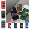 Japan JDM Sports Cars Comic Phone Case for iPhone 11 12 13 Mini Pro Max 8 7 6 6S Plus X 5 SE 2020 XR XS Funda Case