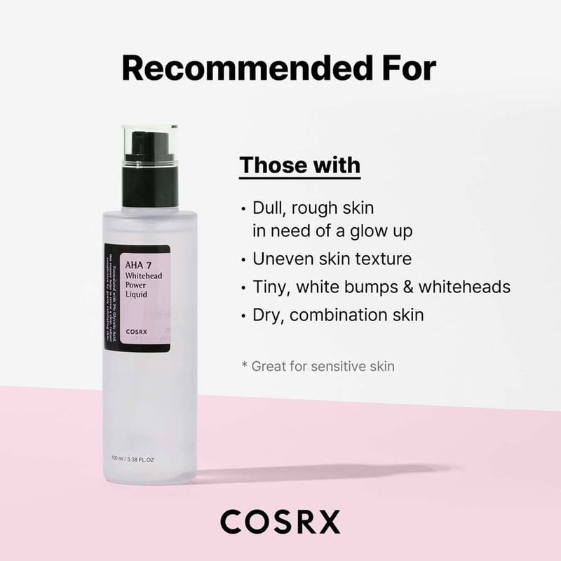 COSRX AHA 7 Power Liquid от белых угрей