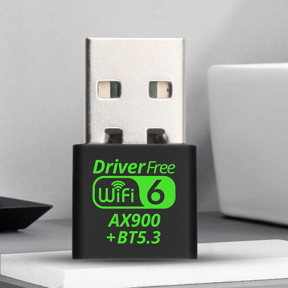 USB WiFi 6 Bluetooth-совместимый 5.3 Адаптер Мини USB WiFi Донгл Без Драйверов USB WiFi Адаптер Беспроводная Сеть Внешний Приемник