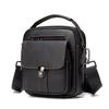Malunte High-End Men's Crossbody Genuine Leather Shoulder Bag: Stylish & Versatile