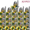 Middle Ages Roman Empire Spartan Crusader Mini Medieval Soldier Figures Model Building Blocks Bricks Toys Gift For Children