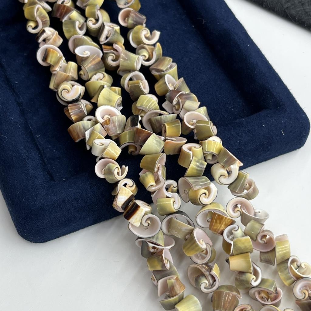 Bead Assortments Irregular Shell Beads Natural Freshwater Shell Isolation Beads 8-12mm For Jewelry Making DIY Necklace Bracelet Earrings Accessory