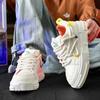 High Quality Spring New Mens Shoes 2025 Small Crowd Design Bread Shoes Men's Casual China-Chic Skateboard Shoes Fashion Sneakers