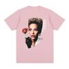 Весна/Лето 2026 Doja Cat VIE Привлекательные Периферийные Подарки для Фанатов Мужская Мода Удобная Повседневная Уличная Футболка