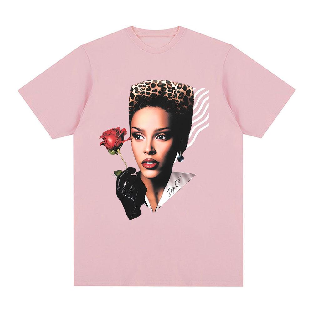 Весна/Лето 2026 Doja Cat VIE Привлекательные Периферийные Подарки для Фанатов Мужская Мода Удобная Повседневная Уличная Футболка