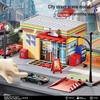 City Street Scene Model Toys - Fun Simulation Play Set for Kindergarten Boys