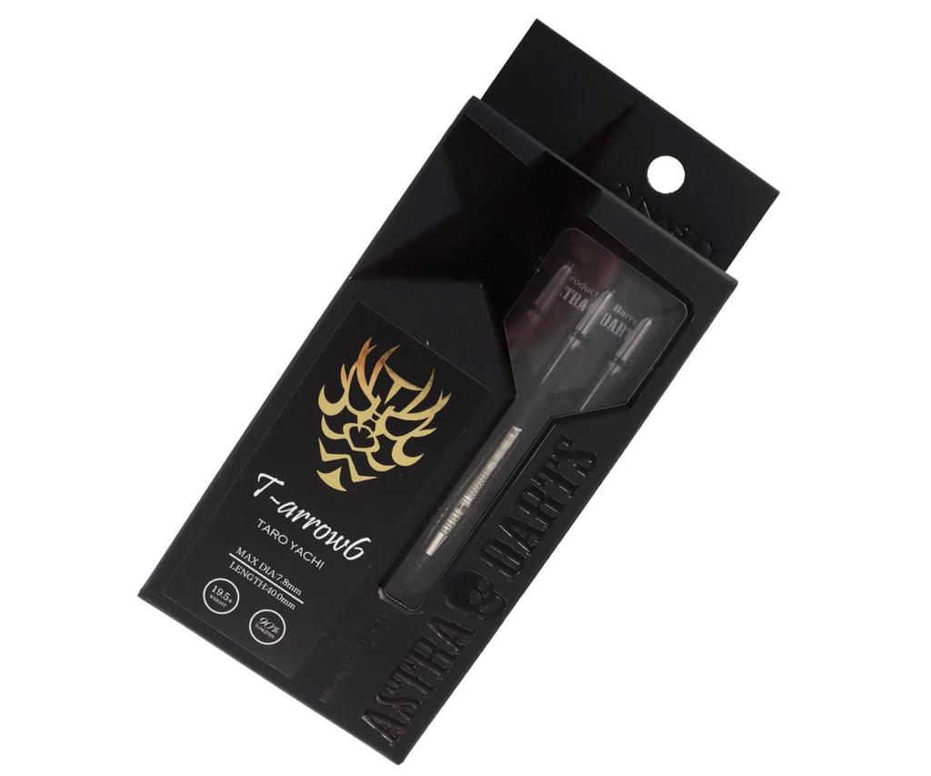 Astra Darts 6 Plain Tungsten Taro Taniuchi T-Arrow 19,5 г 90% (T-стрелка6 обычная)