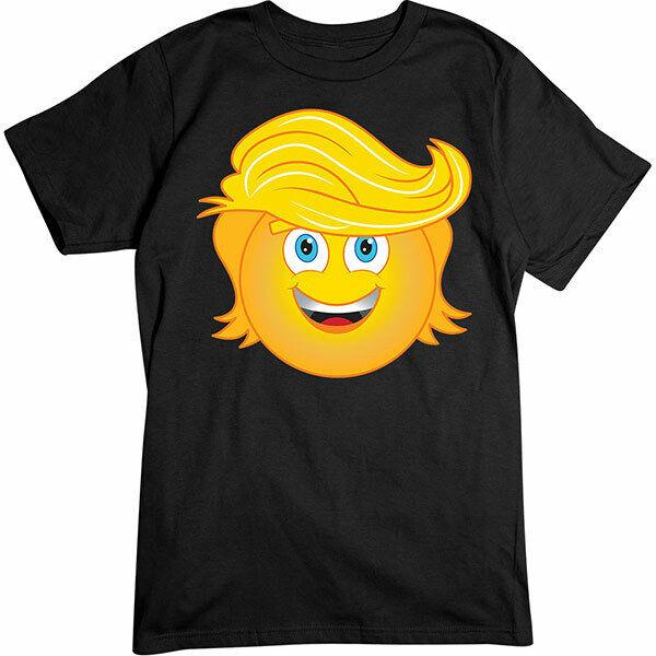 Трамп Emoji Президент Дональд Трамп 2020 Emojis Политическая футболка Футболка унисекс