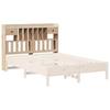 Headboard with Storage Space 180 cm Solid Pine Wood