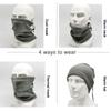 Winter Neck Scarf Warm Windproof Polar Fleece Ski Tube Outdoor Sport Cold-proof Thermal Cycling Snowboard Face Cover Neck Gaiter