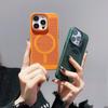 Дышащая магнитная задняя крышка с матовой сеткой для iPhone 15 14 13 12 11 Pro Max Plus, противоударные чехлы для телефонов Magsafe с рассеиванием тепла