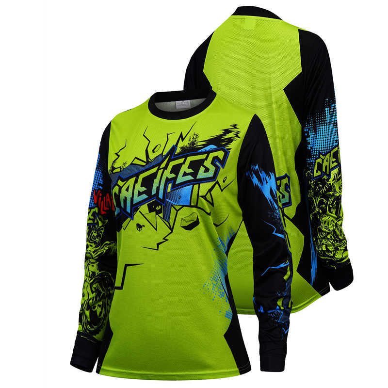 Cross-border racing suits, motorcycle suits, downhill suits, tops, casual sports retro women's T-shirts, running and cycling, sun protection