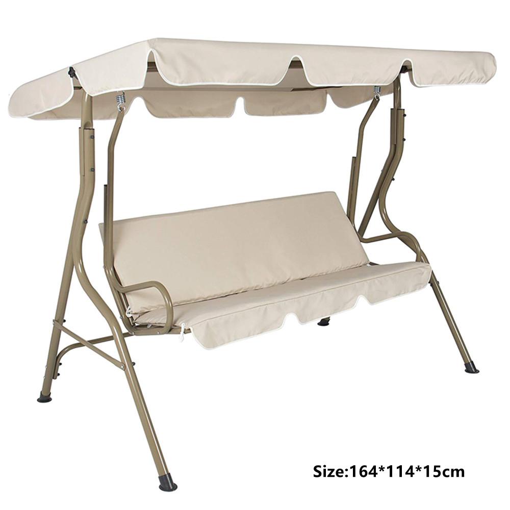 Универсальный сменный уличный пылезащитный чехол из ткани для садовых качелей-навеса