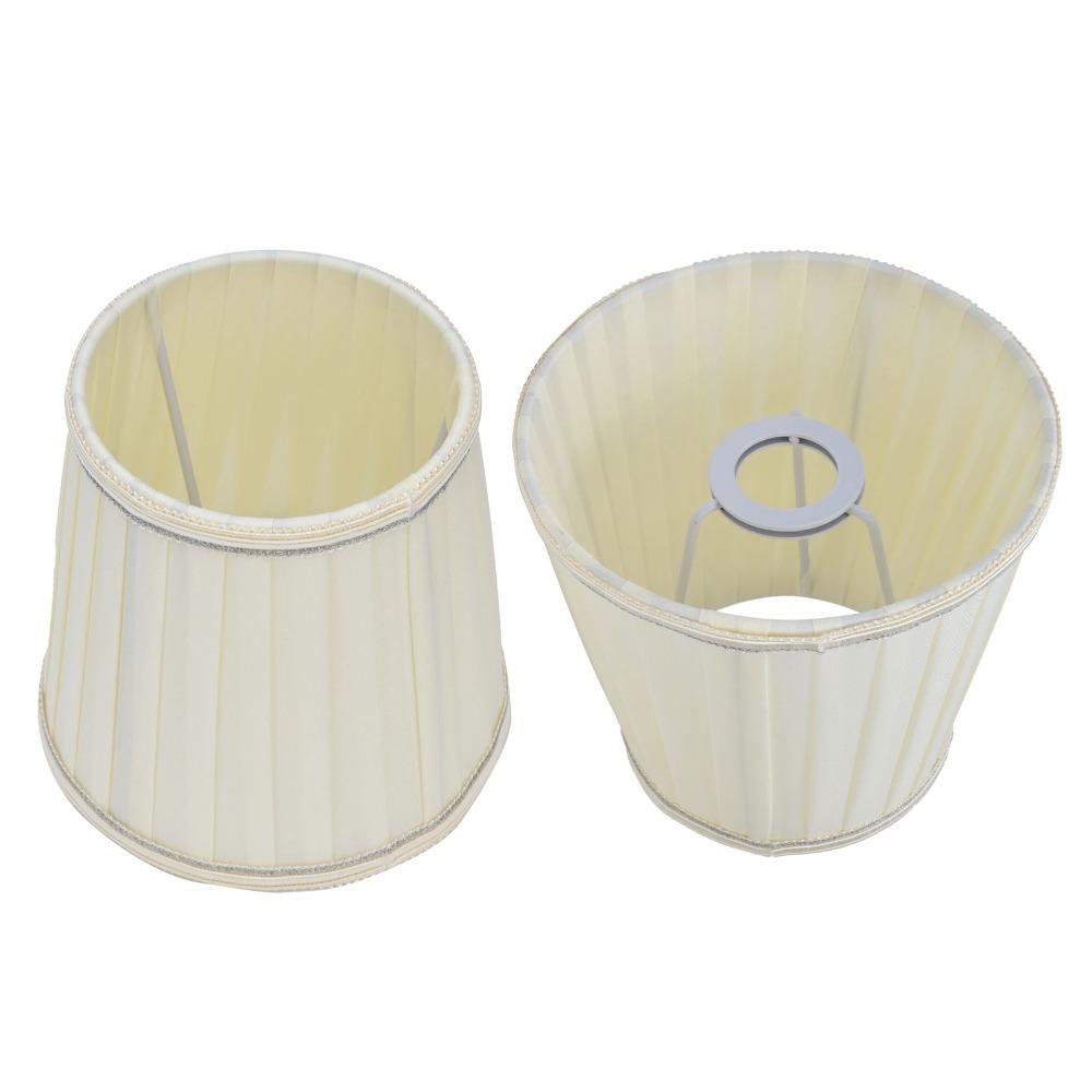 2PCS 5.5 inch Height Lampshade Fabric Chandelier Lamp Shades Modern Wall Lamp Shade Floor Lamp