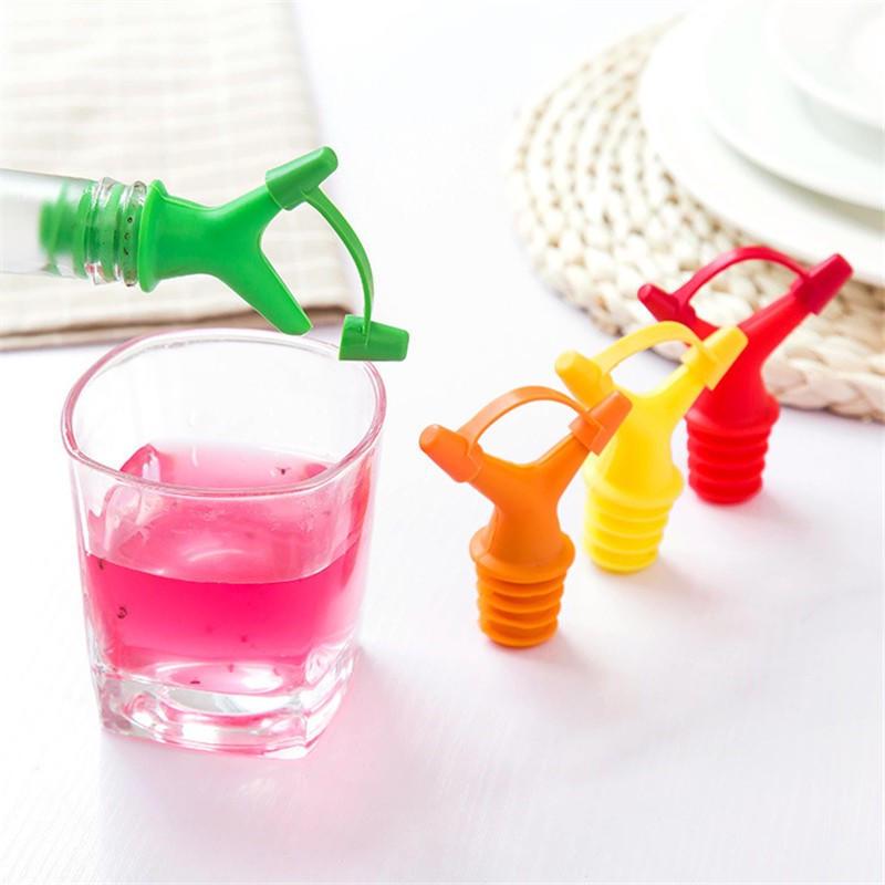 1 шт., двойной дефлектор, насадка для жидкости, пробка для бутылки соевого масла, пробка для рта, винный соус, колпачки для бутылок с носиком