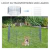 Free-Range Enclosure Puppy Playpen Puppy Fence Playpen Puppy Gate for Animals 8-Piece W63 x H76 cm