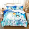 3D Аниме Idolmaster SideM Постельный комплект Пододеяльник Простыня Набивной Постельный комплект Наволочка Кровать Полный Двуспальный Кинг-сайз Одеяло Спальня