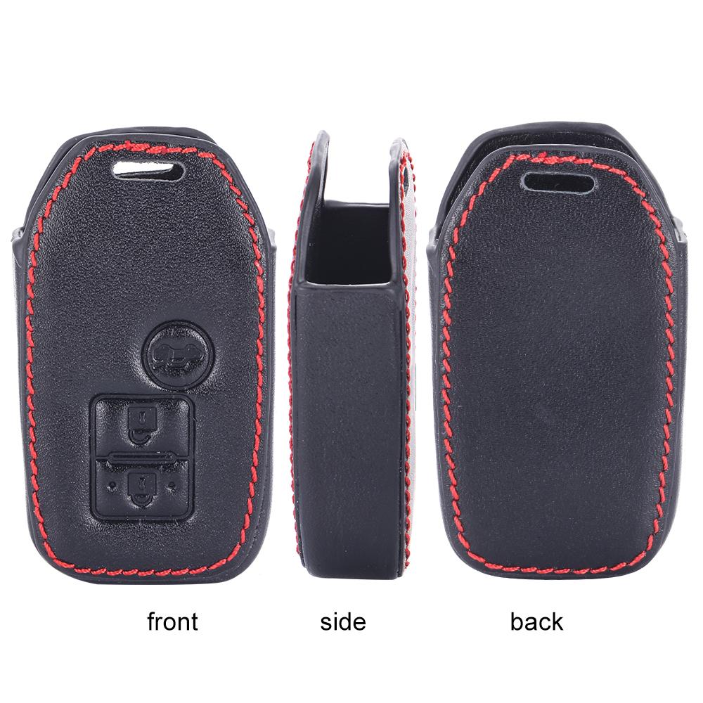 Чехол для ключей от машины из натуральной кожи для Maruti Suzuki New Swift Baleno Ertiga Wagon Dzire R Sx4 Alto Vitara, автомобильный чехол с дистанционным брелоком, сумка