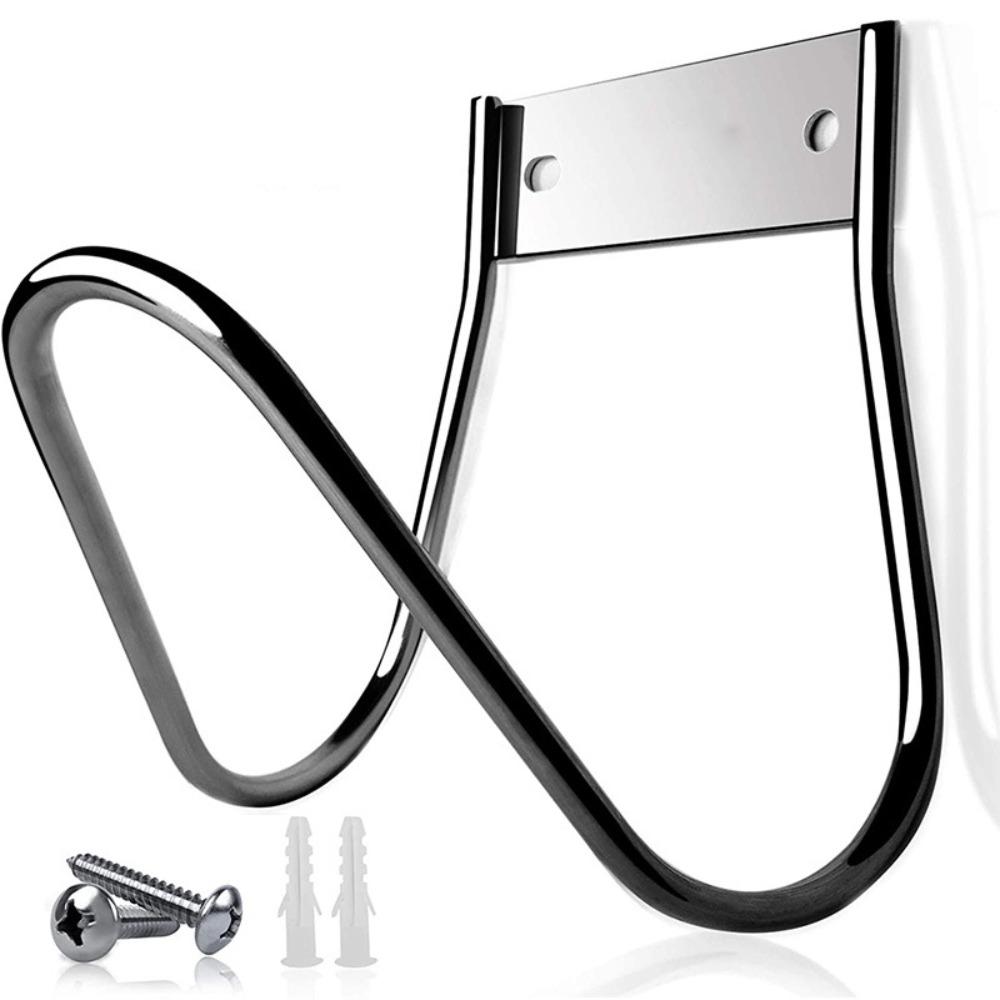 Wall Mounted Hose Hanger Stainless Steel Hose Reel Holder Durable Hose Storage Outdoor