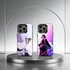 B-Bleach K-Kuchiki Byakuya Phone Case For iPhone 17,16,15,14,13,12,11 Plus,Pro Max,XS,Colorful Silver Black Cover