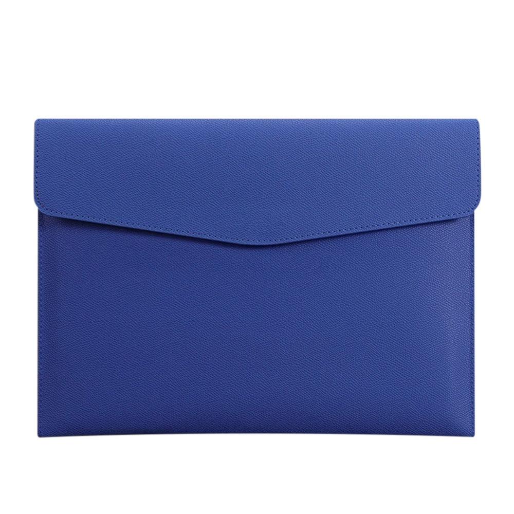 Leather Leather File Folder Large Capacity Briefcase Stationery Dustproof File Bag School Office