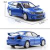 Subaru Impreza WRX STI 2010 Rally Car JDM Simulation Diecast & Toy Vehicle RMZ City 1:36 Alloy Model Gifts For Children