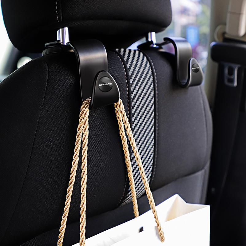Car Headrest Hooks Seat Back Hook Accessories For Mercedes Benz AMG W205 W204 W206 W213 W212 W211 W222 W221 W177 W176 X253 X254